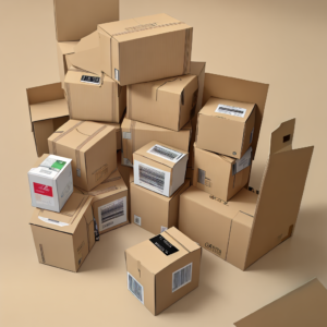 corrugated cardboard boxes